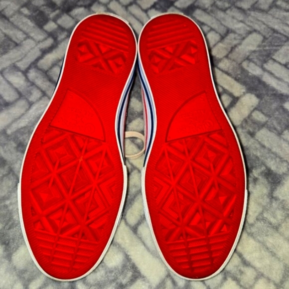 Converse Ladies One-Star Barely Rose Pink Leather Sneakers, size 7 - Picture 6 of 7